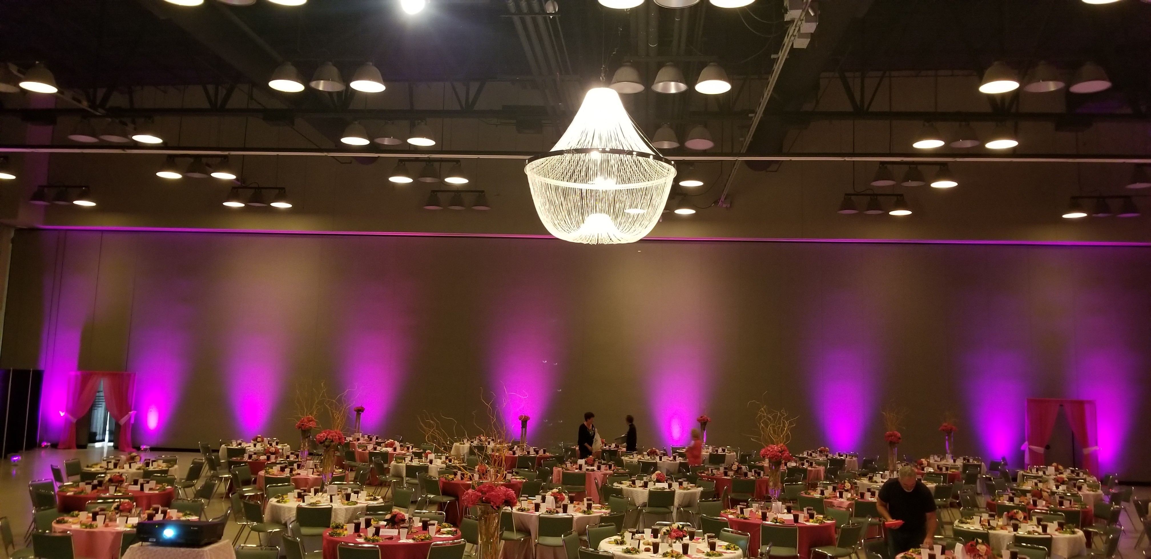 A wedding organized by Pickett dynamic